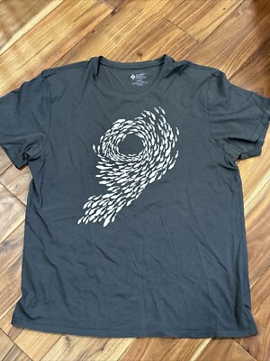 Leonardo DiCaprio Foundation Oceans T-Shirt Rare Large Gray