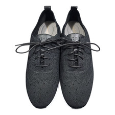 Cole Haan Zerogrand Wingtip Women  s 8.5 B Black Oxford Stitchlite Shoes EUC 