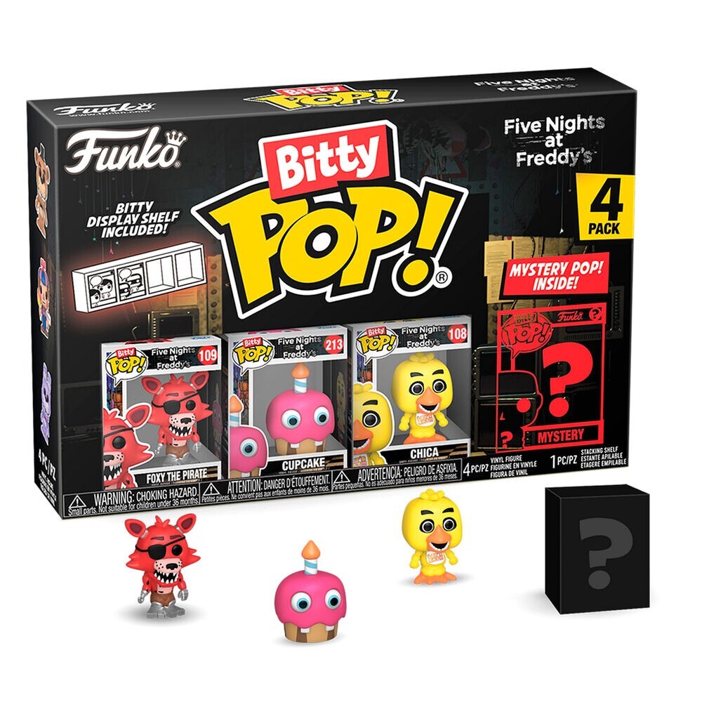 Bitty POP Five Nights at Freddys Foxy pour décorer un bureau de gamer avec style et nostalgie