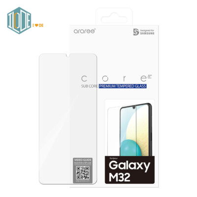 Original araree Samsung Galaxy M32 KDLab 9H Tempered Protective Glass(GP-TTM325)
