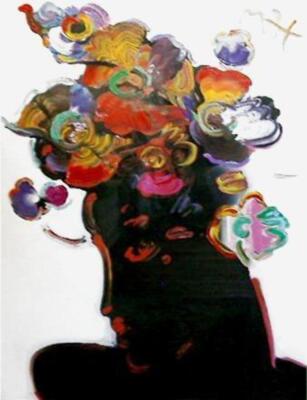 Peter Max, / Nicolae Galerie, Mischtechnik Malerei Mit Acryl Und Farbe Lithogr