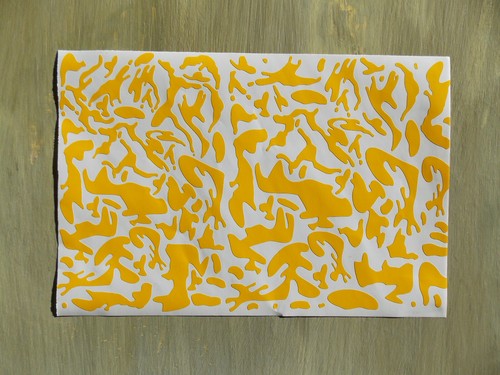 woodland camo high heat vinyl stencil 12 x 8 unweeded ebay