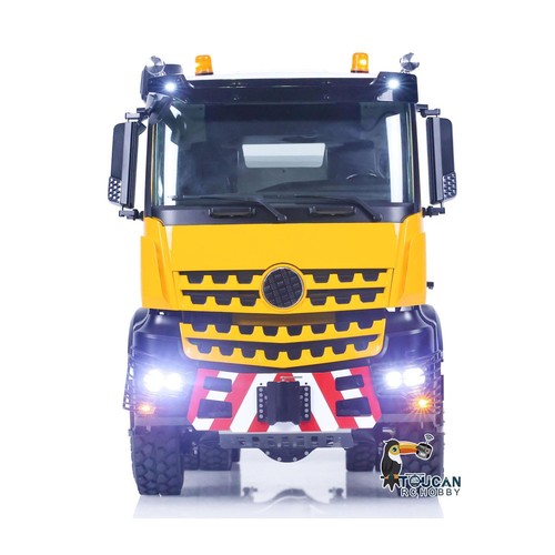 1/14 LESU RC Hydraulic Dump 6x6 Truck RTR 3-way Dumper Car Model I6S Front Hook - Picture 10 of 12