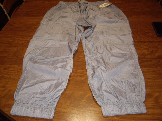 MISS POSH XL GREY CARGO PANTS ELASTIC LEG OPENINGS & PULL STRING WAIST