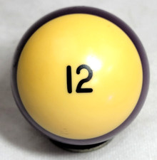 Vintage Striped Purp 12 Billiard Ball-Set Break of Billiard Balls 1960s Belgium