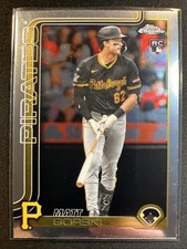 2025 Topps: Chrome-Update #USC99 Matt Gorski (RC)/Pirates/1B/OF ⚾🐷⚾