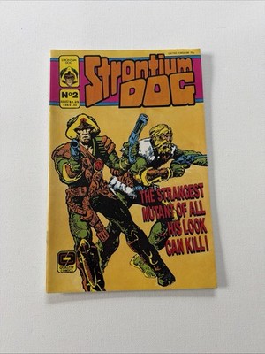 Strontium Dog #2 Vol. 2 1987 Quality Periodicals COMIC
