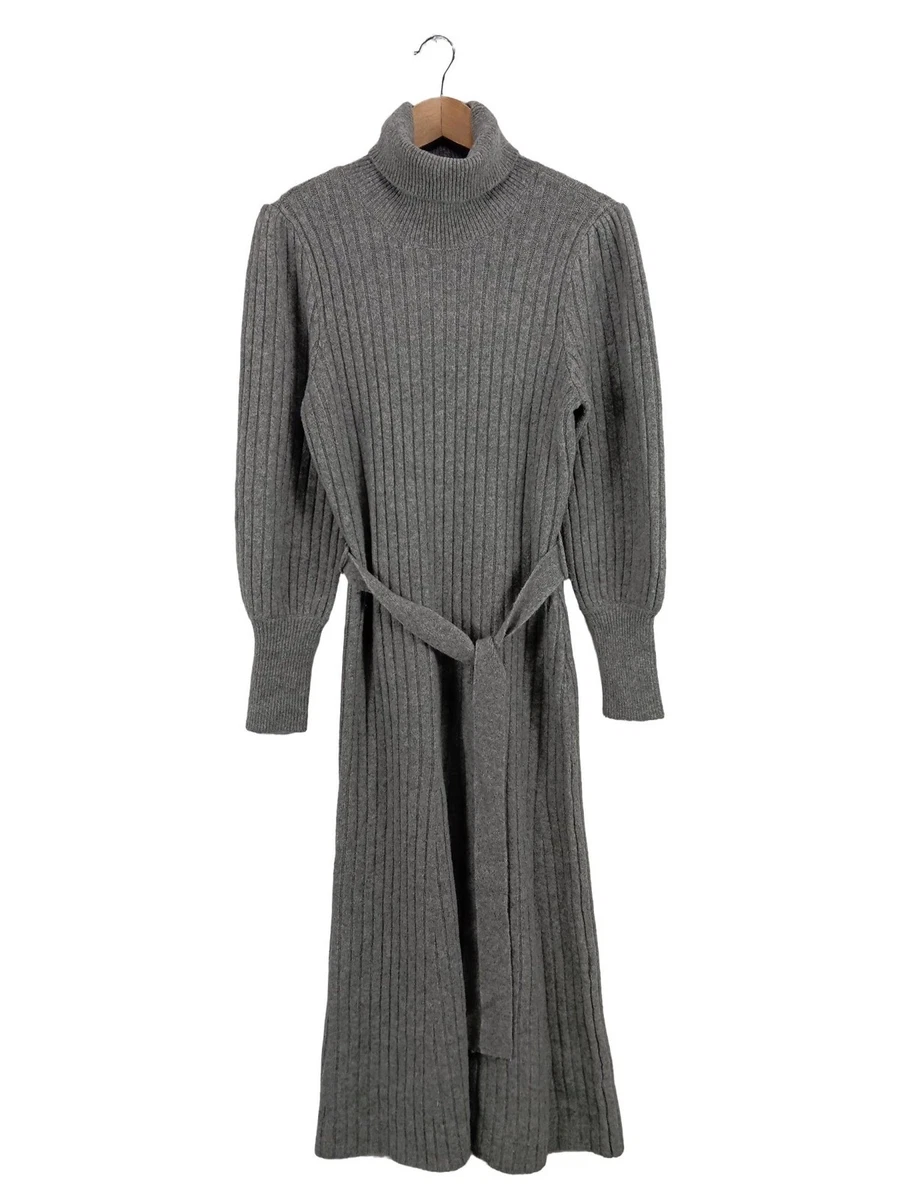 Robe Mi-longue Grise MELVIN - Taille 42, Matière Viscose - Occasion Super état