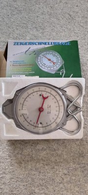 Zeigerschnellwaage 10 Kg 50 G, Zug- und Hängewaage
