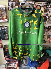 Vintage Leeds United 1996/98 Goalkeeper Shirt Mens Large Vintage 90s 