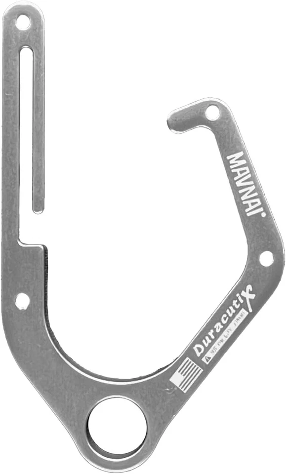 Gancho de aluminio DuracutiX para trepador de árboles - Fácil acceso a herramientas Foto 3 de 4