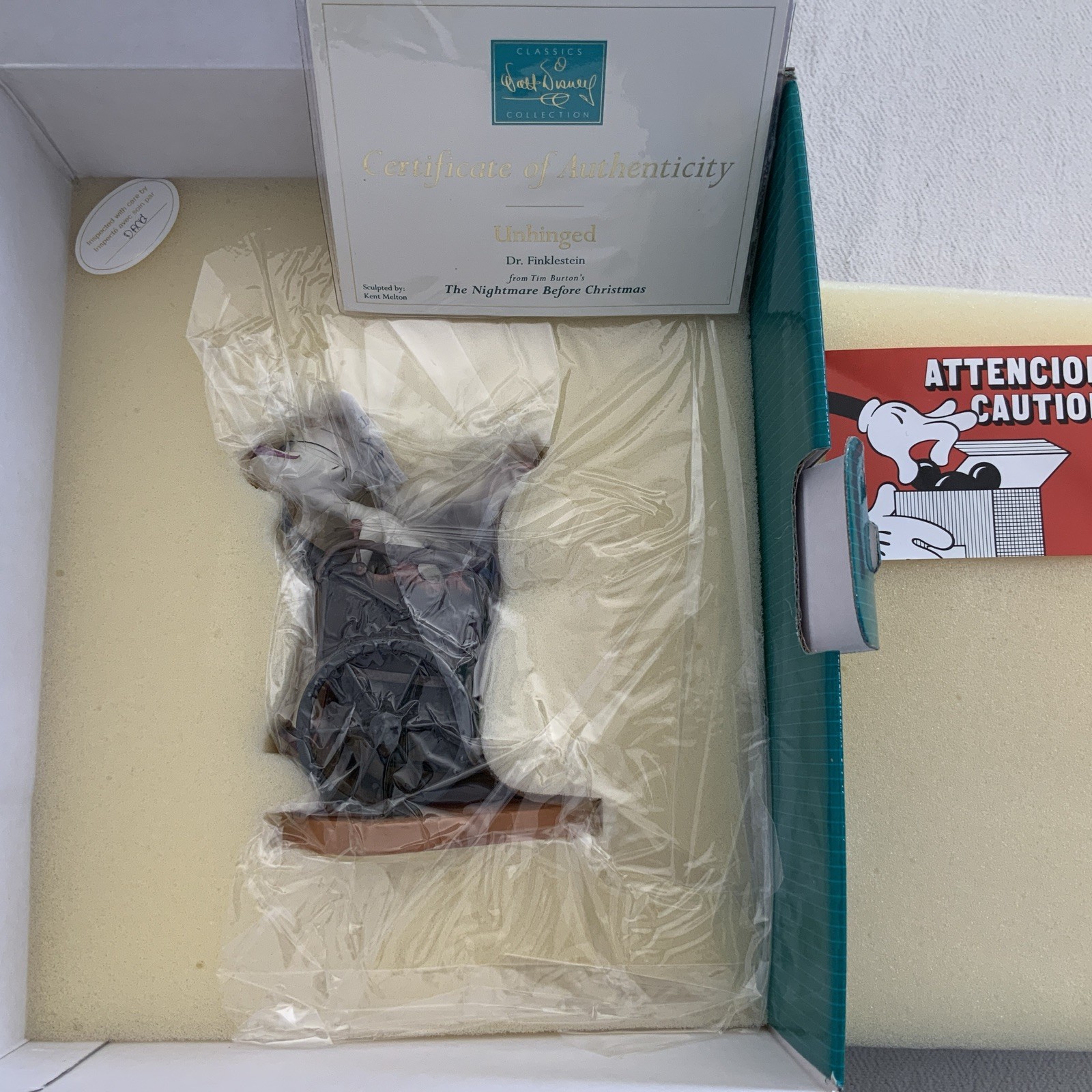 WDCC The Nightmare Before Christmas’ Dr. Finklestein “Unhinged”