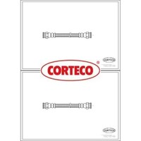 2X Bremsschlauch Corteco 19018149 2 BremsschläUche Rechts Links Vorne
