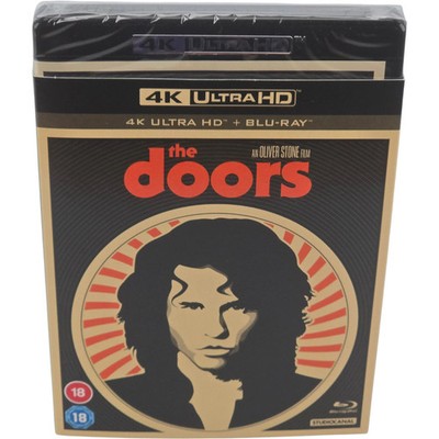 The Doors 1991 Oliver Stone 4K Ultra HD + Blu-ray 3 Disc Val Kilmer B [-18]