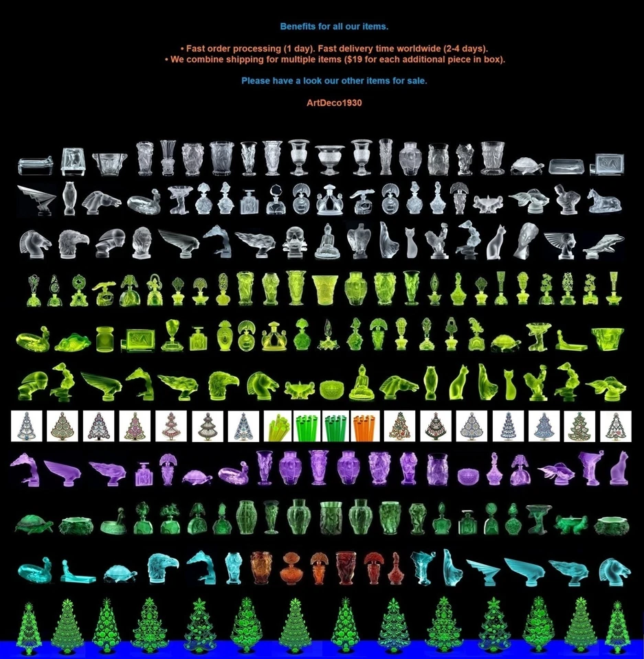 Art Deco 1930' Jade Malachite Glass Bacchantes Vase H.Hoffmann by Lalique - Image 2 of 2