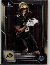 2025 Bowman University Chrome Hykeem Williams #139 Colorado Buffaloes