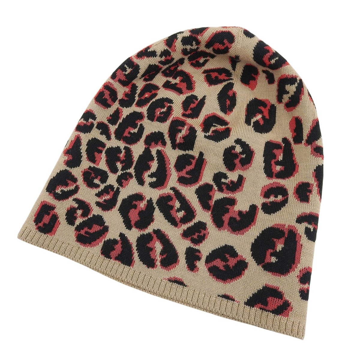 Fendi FF Logo Wool Knit Cap - DUTY FREE View 5
