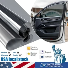 One-Way Mirror Window Film Heat UV Reflective Privacy Tint for Home Room Office