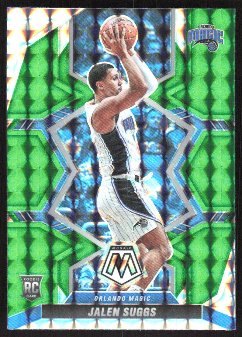 8341F 2021-22 Panini Mosaic #209 Jalen Suggs Green
