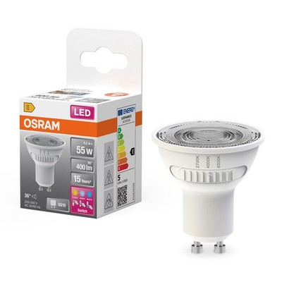 Osram LED PAR16 Reflektor 4,2W = 55W GU10 400lm CCT Select 2700K 4000K 6500K 36°