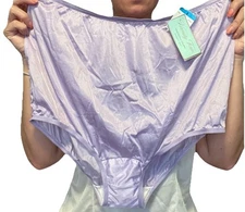Vanity Fair Perfectly Yours Ravissant Brief Style 15612 Sz 9 2XL Lavender NWT