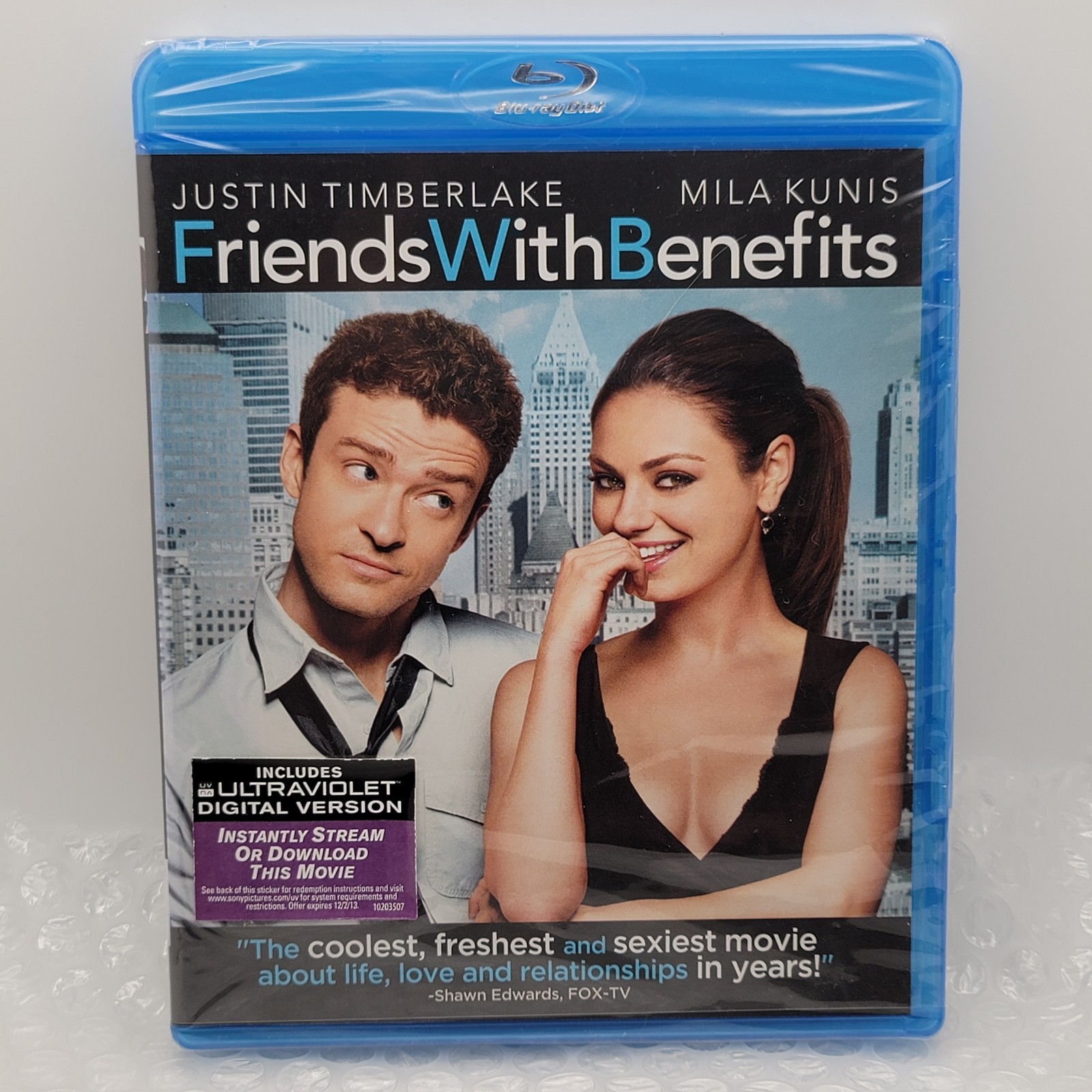 Friends With Benefits Blu-ray 2011 Justin Timberlake Mila Kunis Sealed New