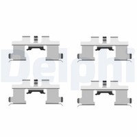ZubehöRsatz Scheibenbremsbelag Delphi LX0444 FüR Zero Daihatsu ION Mitsubishi 1