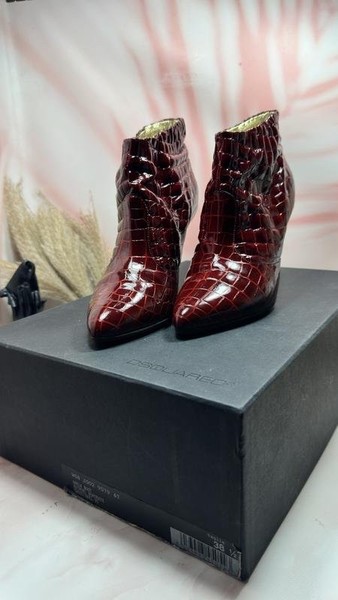 Damen Stiefeletten Dsquared² Rot 38,5
