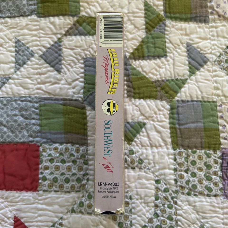 VINTAGE 1991 Lowrider Magazine Video VHS Tape Southwest Tour HYDRAULIC Chicano Foto 4 de 4