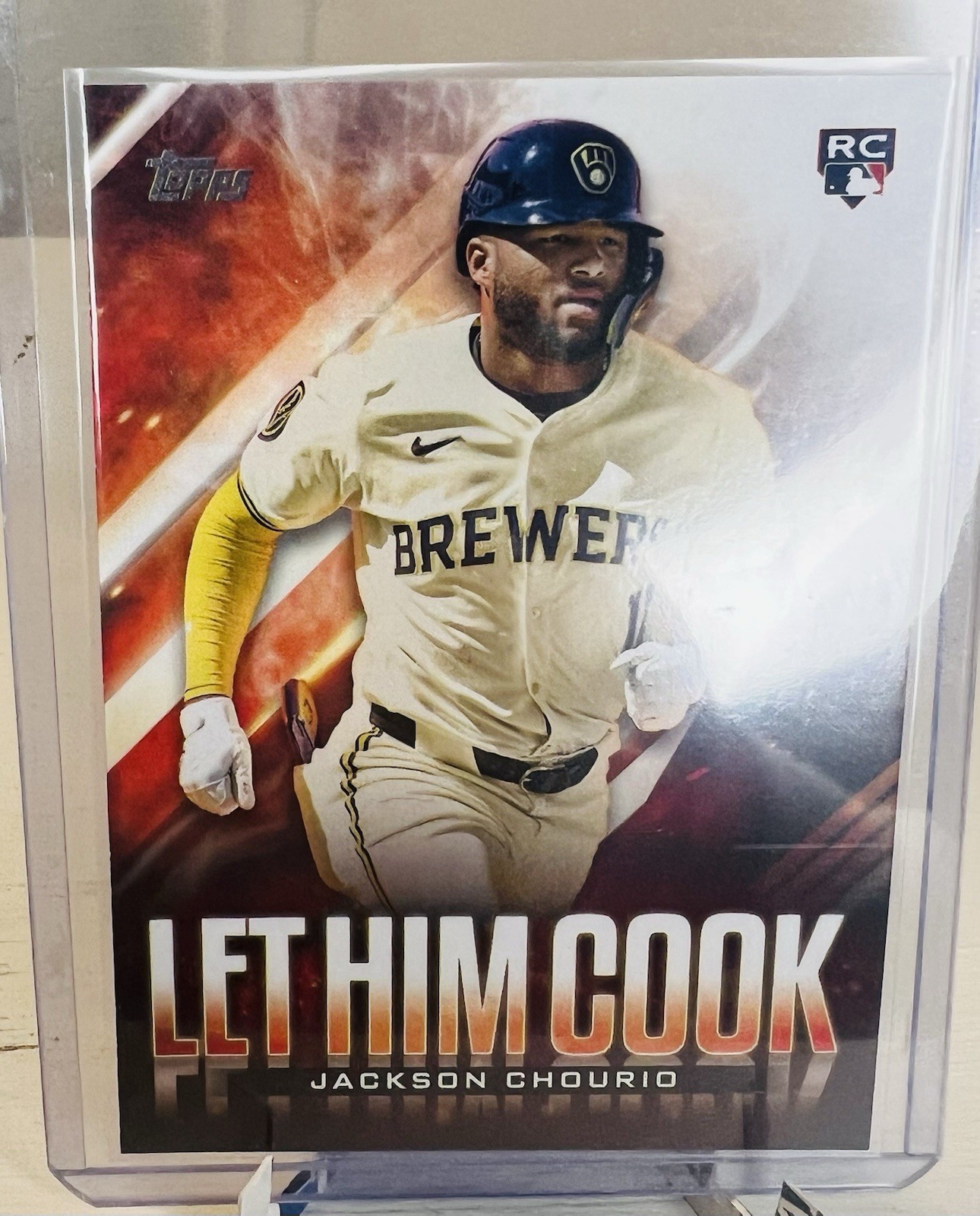 2024 Topps Update Series - Let Him Cook Jackson Chourio #LHC-19 (RC)