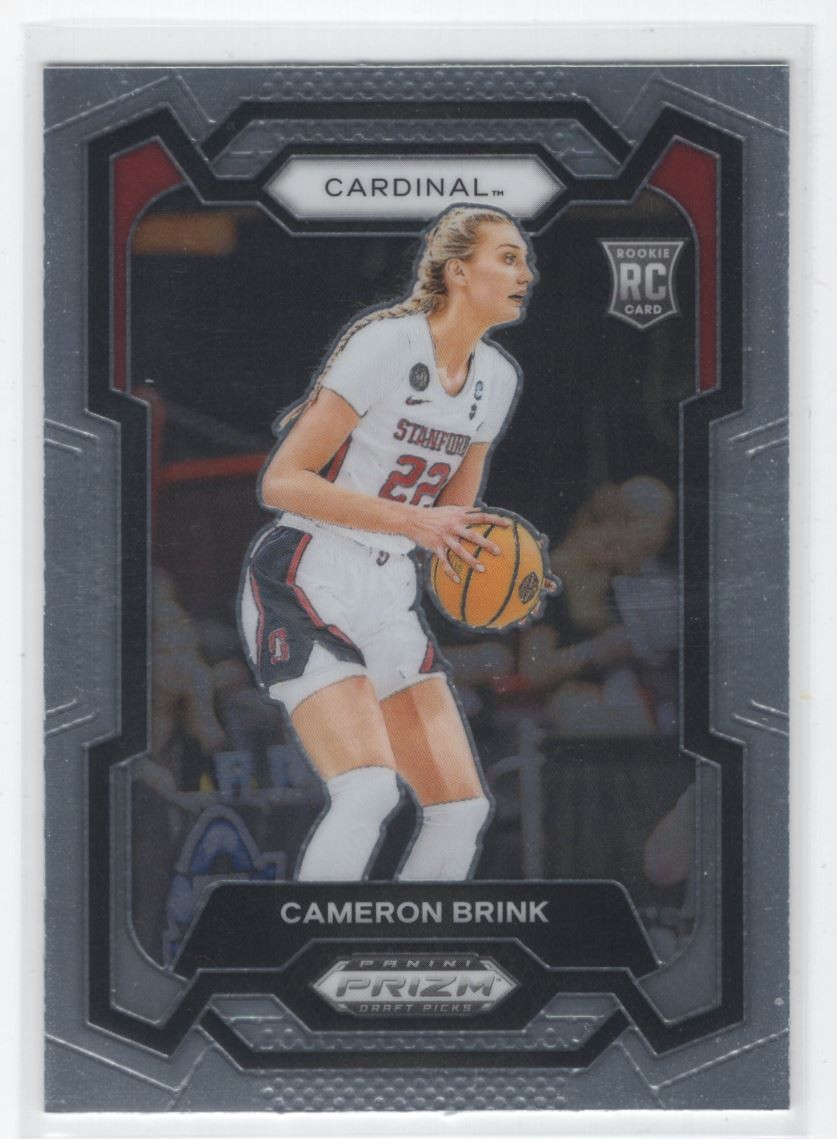 #89 2024-25 Prizm Draft Picks Base Cameron Brink Rookie