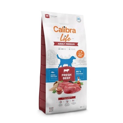 8595706701211 CALIBRA Dog Life Adult Medium Fresh Beef - trockenfutter für Hunde