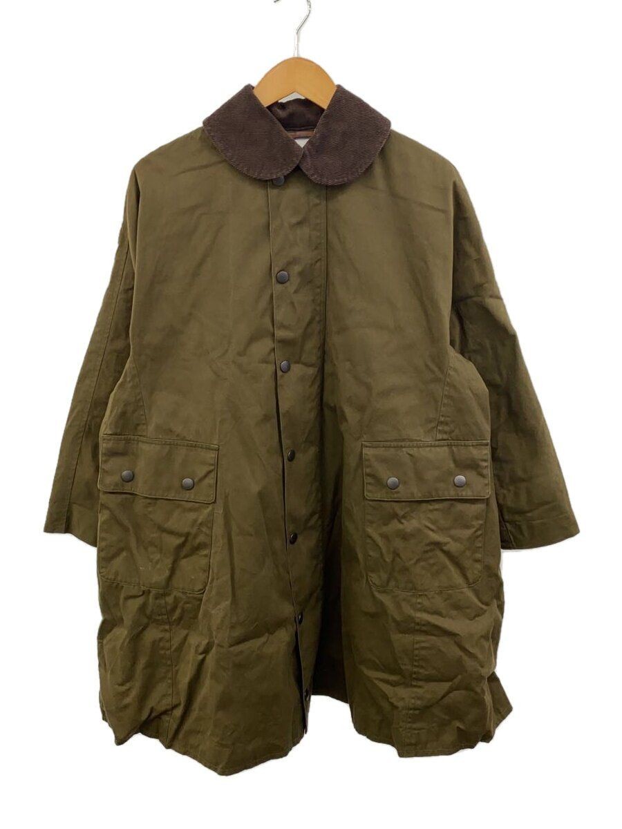 ALTRA dahl'ia altro cappotto OMAGGIO cotone kaki tinta unita