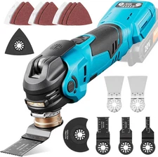Updated Cordless Oscillating Multi-Tool 20V, Brushless Oscillating Tool Kit, Max