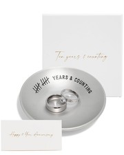 PureRejuva 10th Anniversary Tin Gifts   4 In., Engraved, 4.0 inch, Silver