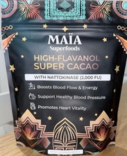 MAIA High-Flavanol Super Cacao with NATTOKINASE 7oz 30 servings