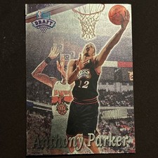 Topps 1997-98 Stadium Club #237 Anthony Parker NBA Draft Philadelphia 76ers Card