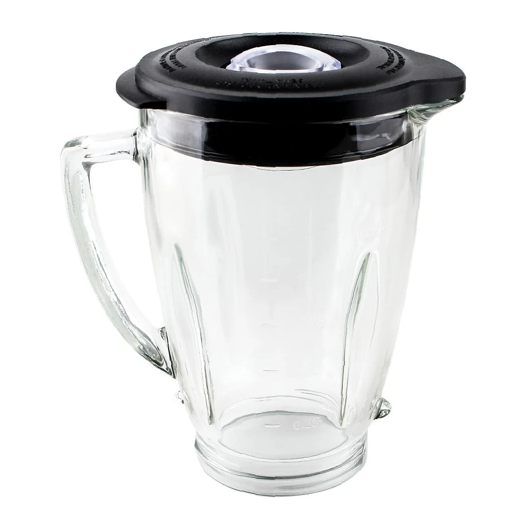 Replacement Parts 6-Cup Glass Jar with lid, Compatible with Oster Pro 1200 Bl...