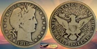 1915 Barber Half Dollar, Very Good Condition, Tough Date, Silver, RRCA, C7127
