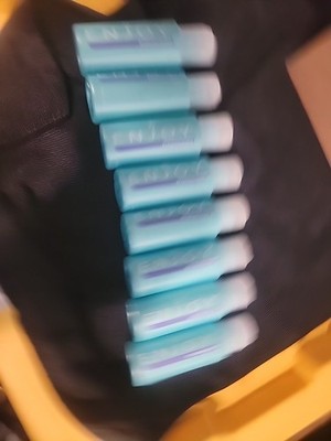 Lot of 8 Enjoy straightener 2 fl oz for softer smoother hair
