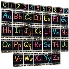 Bulletin Board Letters - ABC Alphabet Poster Classroom Decorating Set