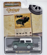 Harvester Scout 1961 Meet The Scout 1:64 Scale Greenlight 39150B