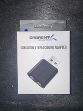 Sabrent AU-MMSA USB Audio Stereo Sound Adapter