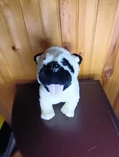 Adore 12" Misfit the Pug Dog Plush AS IS NO SOUND stuffed animal toy