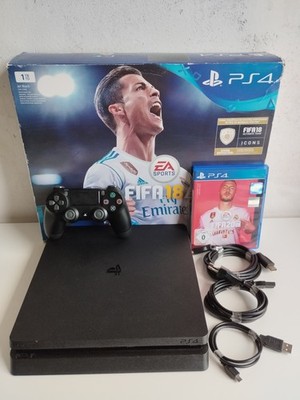 Sony PlayStation 4 Slim CUH-2116B 1 TB Spielkonsole | OVP | Controller 1 Spiel 