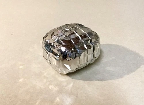 Vintage Rock Lords Chrome SLIMESTONE Bandai 1985 GoBots Transformer Figure