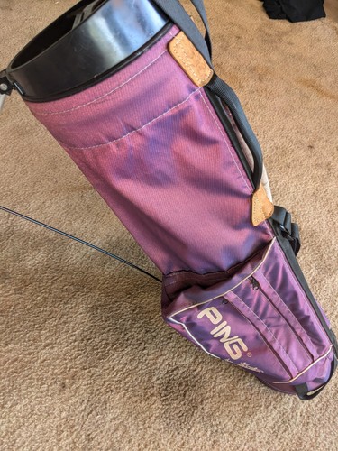 Rare Vintage Ping Stand Bag Iridescent Purple - Picture 10 of 11