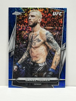 2026 Topps Chrome UFC Daniel Hooker Blue Mini Diamonds Refractor /150