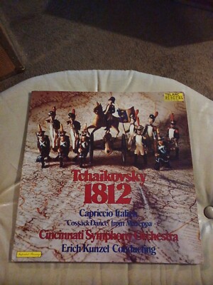 Tchaikovsky/Cincinnati Symph/E.Kunzel 1812 Cossack Dance/Mazeppa 1st Press'79 NM