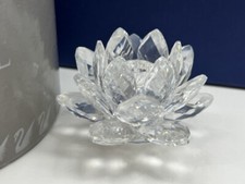 Statua Swarovski 011867 ninfea Ø 8,5 cm. Confezione originale e certificato. ...